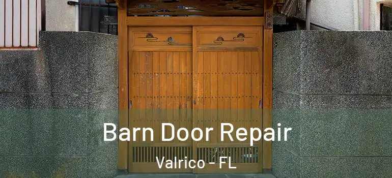 Barn Door Repair Valrico - FL