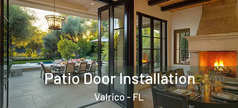  Patio Door Installation Valrico - FL